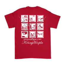 Load image into Gallery viewer, Wolf Portrait T-Shirt - Red