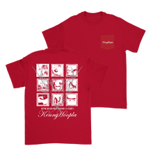 Load image into Gallery viewer, Wolf Portrait T-Shirt - Red